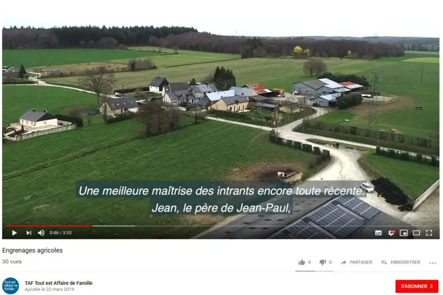 Images par drone en Bretagne dans un documentaire
