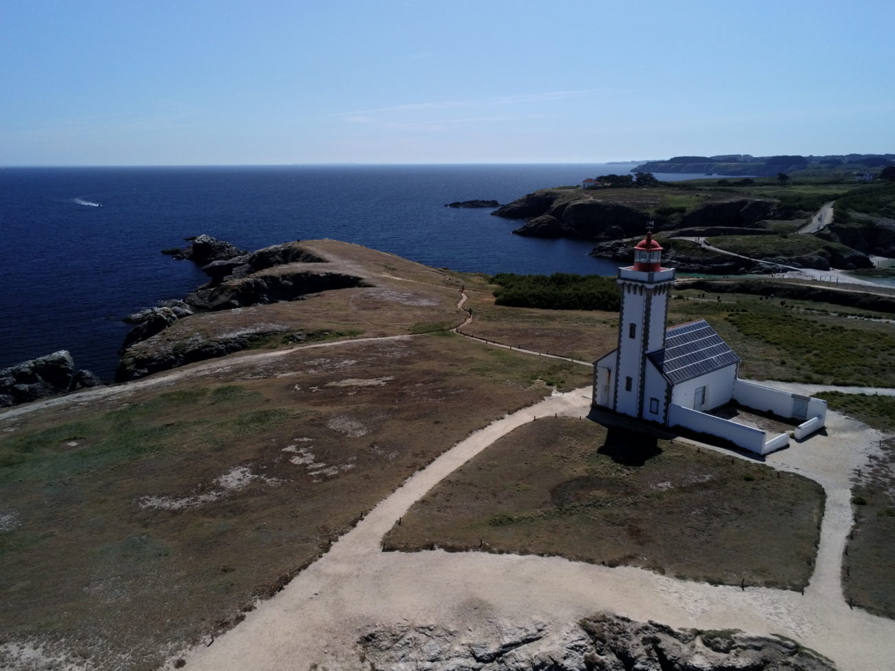 Photo de drone à Belle Île