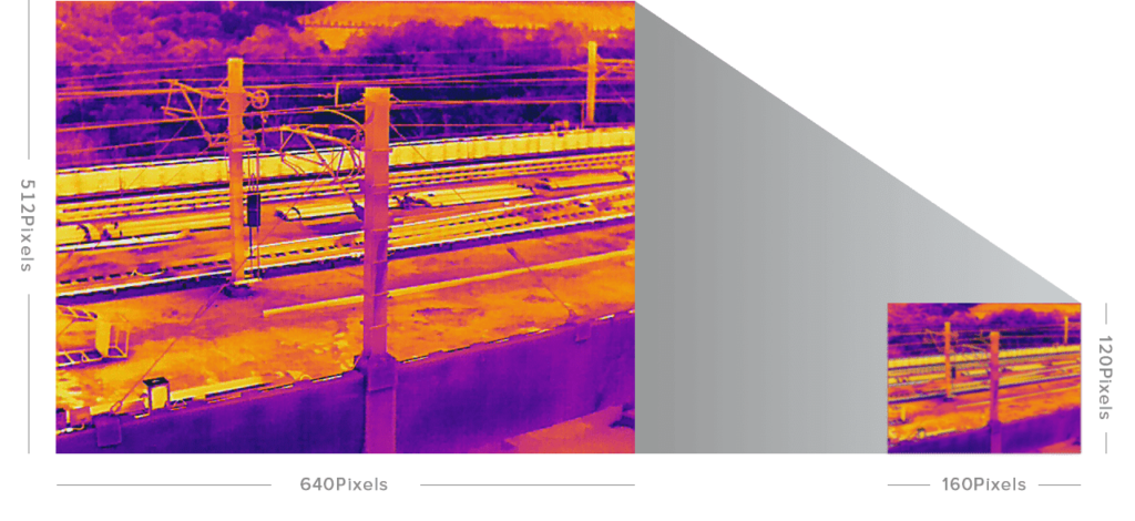 image d'inspection thermique par drone de Autel Robotique
