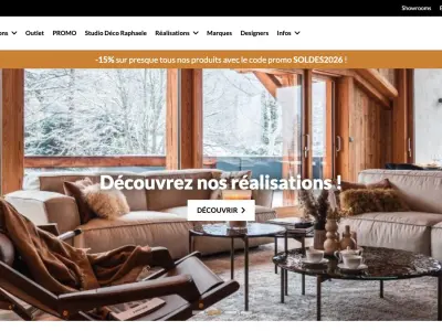 Raphaëlle Meubles – E-commerce haut de gamme