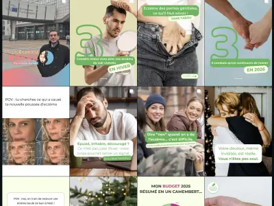 Association Française de l&rsquo;Eczéma – Stratégie digitale globale